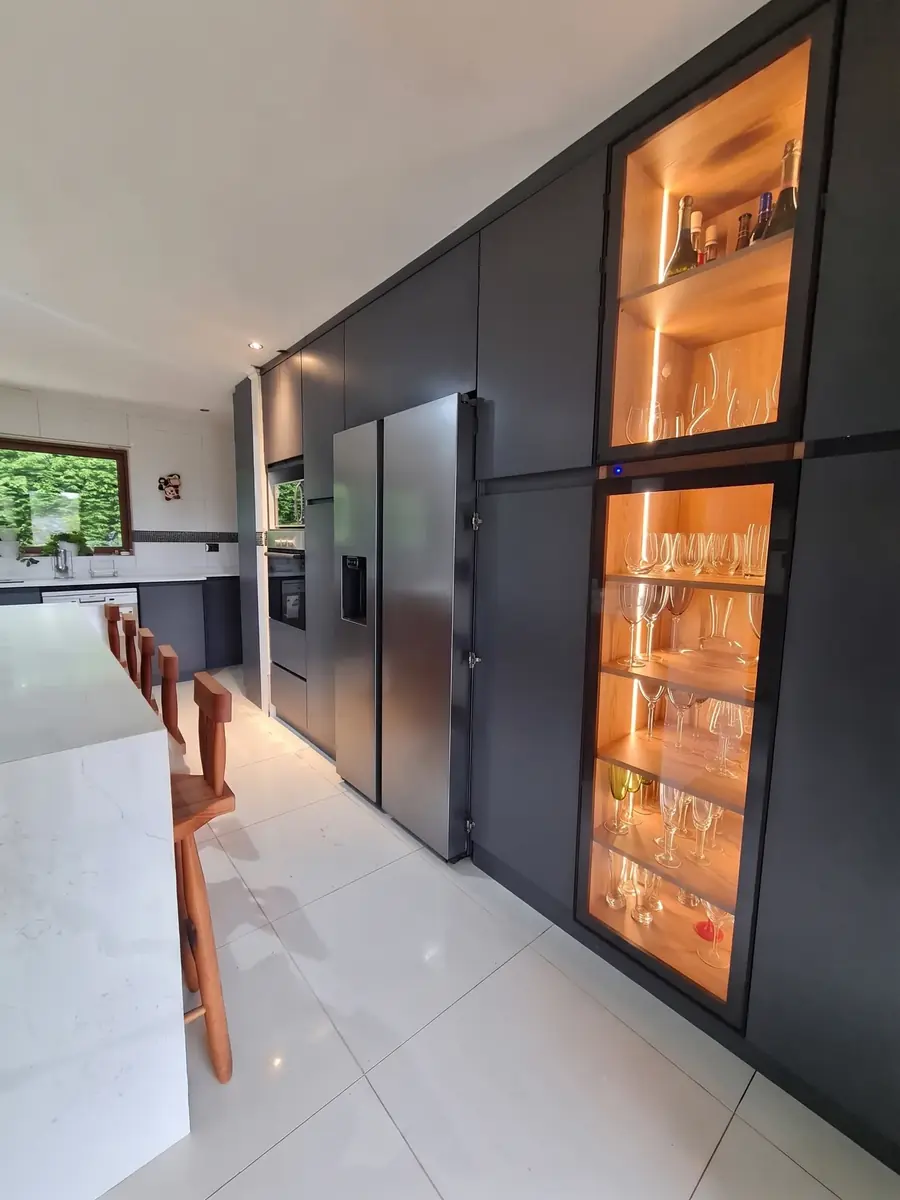 Cocina & Logia Integrada en Roble Americano - Detalle 4